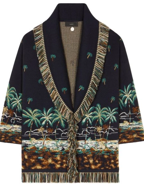 Women The Tale cardigan Alanui virgin-wool A Hawaiian Of 0426